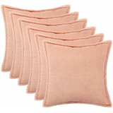  Presvlaka za jastuk 6 pcs HOUTEN Ružičasta 30 x 30 cm Bouclé | shoptok.hr