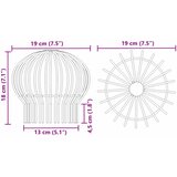  Zaštita od lišća za žljeb 8 pcs Srebrno 160 mm Nehrđajući čelik | shoptok.hr