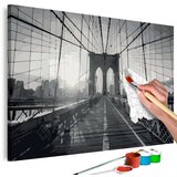  Slika za samostalno slikanje - New York Bridge 60x40 | shoptok.hr