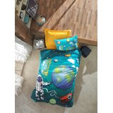 Cotton Box Set posteljine Junior Little astronaut, Single, 160x240 cm, Šareni Cene