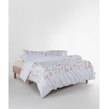 Mila Home Luxury Bela posteljnina za zakonsko posteljo/podaljšana iz bombažnega satena 240x220 cm Ivory Garden Floral – | Shoptok.si