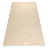 RugsX Volnena preproga TEXTURA 488.05.LA100 OSTA - Linije, geometrijski okvir, strukturna krem 200x300 cm, (5000218732) | Shoptok.si