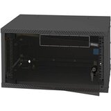 Triton ormar zidni 9U/400mm, rasklopljen, crni Slike