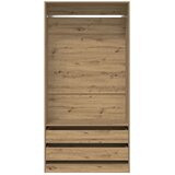  Ormar Artisan hrast 100x50x200 cm konstruirano drvo | shoptok.hr