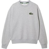 Lacoste Puloverji Unisex Loose Fit Sweatshirt - Gris Siva | Shoptok.si