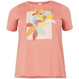 Only Carmakoma Majica 'CALANDRA' mešane barve / rosé | Shoptok.si