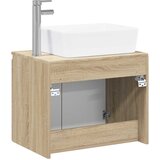  Set namještaja za kupaonicu Hrast sonoma Konstruirano drvo Smeđa 62,5 x 44,5 x 50 cm | shoptok.hr