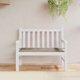  Jastuk za vrtnu klupu smeđesivi 100x50x4 cm tkanina Oxford | shoptok.hr