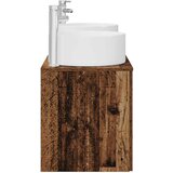  Set namještaja za kupaonicu 3 kom. Staro drvo Smeđa 49.5 x 44.5 x 65.5 cm | shoptok.hr