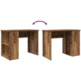 vidaXL Pisalna miza iz starega lesa 100x55x75 cm Izoblikovan les | Shoptok.si
