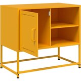 vidaXL TV omarica gorčično rumena 68x39x60,5 cm jeklo | Shoptok.si