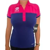 Ženska polo majica WMS 28230-264, Plavo-roze