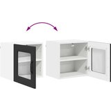 vidaXL zidni kuhinjski ormarić s policom 2 pcs crna 40 x 31 x 40 cm | shoptok.hr