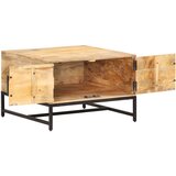  Stolić za kavu 67 x 67 x 45 cm od masivnog drva manga | Eponuda.com