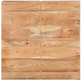 vidaXL Stolić za kavu 80 x 80 x 28 cm od masivnog bagremovog drva | shoptok.hr
