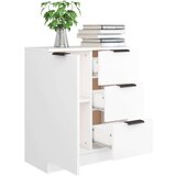  Komoda bijela 60x30x70 cm od konstruiranog drva | shoptok.hr