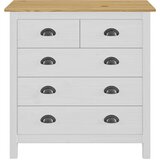  Komoda Hill bela 79x40x80 cm trdna borovina, (20656580) | Shoptok.si