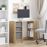  Miza s predalom Umetni hrast 100 x 40 x 75 cm Konstruiran les, (5000286085) | Shoptok.si