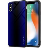 Cadorabo Ohišje, združljiv z Apple - Stripe Optics v kobaltu vijolični - zaščitni pokrov iz silikona TPU in hrbta iz kaljenega stekla, (20572042) Cene