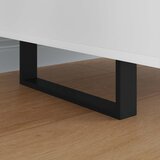  Noge namještaja 12 pcs Crna 311 x 40,5 x 100 mm Željezo | Eponuda.com