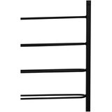 Light & Living Crni zidni metalni držač za boce vina 42x120x6 cm Macaben – | shoptok.hr