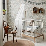 Leander® otroška rjuha za posteljo baby 60x120 snow (2 kosa) | Shoptok.si