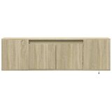  Zidni TV ormarić s LED svjetlima boja hrasta 135x31x39,5 cm | Eponuda.ba