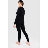 Whistler Mall W Seamless Underwear Set Funkcijski kombinezon black | Shoptok.si
