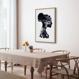  Slika - Abstract Profile (1 Part) Vertical 60x90 U prirodnom drvenom okviru | shoptok.hr
