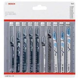 Bosch list vbodne žage 10-DELNI komplet les + kovina Cene