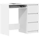 Radni stol bijeli 90 x 45 x 76 cm konstruirano drvo | Eponuda.ba