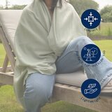 Tiseco Home Studio Smeđa deka od flisa 130x160 cm Riso – | shoptok.hr