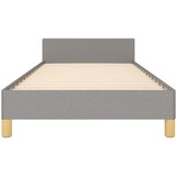 Okvir kreveta bez madraca svjetlosivi 90x200 cm od tkanine | shoptok.hr