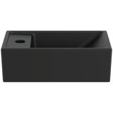 Ideal Standard Mat crni keramički umivaonik za WC 37x21 cm i.Life S – | shoptok.hr