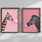 Wallity dekorativna slika HUM107, 50x70x3,5cm, 2 dela | ePonuda.com