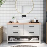  Kopalniški pult 140x30x(2-6) cm neobdelan trden les | Shoptok.si