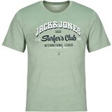 Jack & Jones Majice s kratkimi rokavi JJELOGO Zelena | Shoptok.si