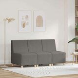 vidaXL sofa chiar 3 pcs svetlo siva 55 x 74 x 82 cm Cene