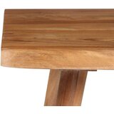 vidaXL Pisalna miza iz trdnega akacijevega lesa 110x50x76 cm | Shoptok.si