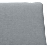  Tapecirani uzglavlje Svijetlo siva 75 cm Čvrsto borovo drvo | shoptok.hr