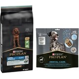  12 kg / 14 kg PURINA PRO PLAN + Dental Care grickalice gratis! - 12 kg Large Athletic Puppy Sensitive Digestion janjetina + 426 g Dental Care Large Dog | shoptok.hr