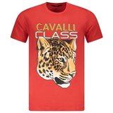 Cavalli Class Muška Majica Kratkih Rukava Crvena | shoptok.hr