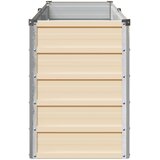  Povišeni vrtni krevet Slonovača 160 x 40 x 55 cm | shoptok.hr