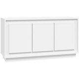  Komoda bijela 102 x 35 x 55 cm od konstruiranog drva | shoptok.hr