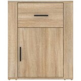  Noćni ormarić boja hrasta 50 x 36 x 60 cm od konstruiranog drva | shoptok.hr