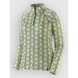 Patagonia Cap Mw Zip Neck Funkcijska majica sun quilt / blue sage Cene