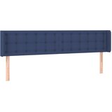  LED uzglavlje plavo 203x16x78/88 cm od tkanine | shoptok.hr