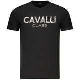 Cavalli Class Muška Majica Kratkih Rukava Crna | shoptok.hr