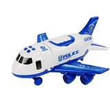 Police Folding Plane with Cars 1:64 with lights and sounds | shoptok.hr