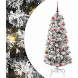 vidaXL Umetno Zložljivo Božično Drevo z LED lučmi 150 cm PVC, (5000066218) | Shoptok.si